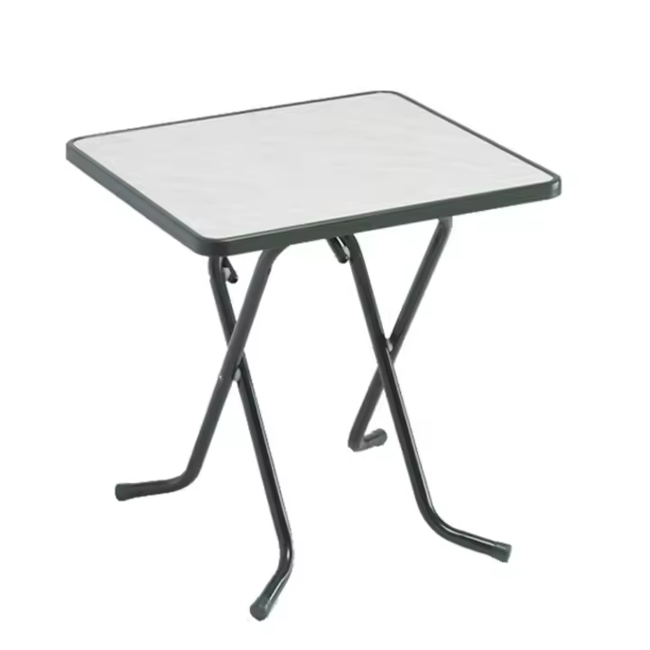 Mesa plegable r22vm 70x70 cm verde marmol - 1
