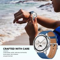 Correa De Cuero Suave Para Huawei Watch GT 5 46mm WATCH 5 pro GT 3 GT2 pro 46mm Buds Band Reemplazo De Pulsera Compatible Con Hombres Y Mujeres - details 5