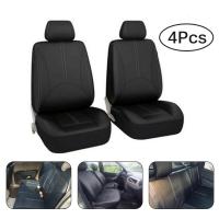 Fundas Universales para Asientos de Coche - Juego Complete de Protectores de Cuero PU - Accesorios Interiores para Automóviles - 9 Piezas - Nuevo - details 2