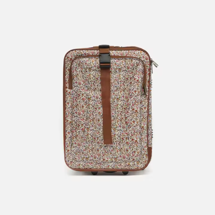 Misako Cros maleta pequeña estampado floral Maleta Pequeña - 1