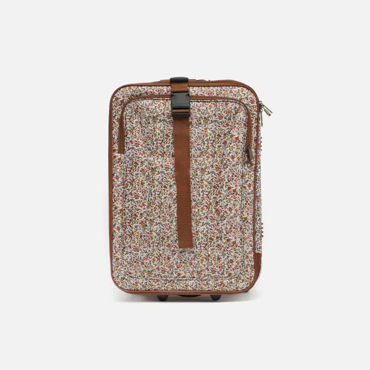 Misako Cros maleta pequeña estampado floral Maleta Pequeña - 1