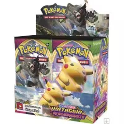 Sobre Pokemon Espada & Escudo - Voltagio Sfolgorante Italiano - Juego de Cartas Coleccionables Pokemon TCG - 1