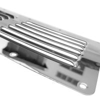 Accesorios De Barco 2X Ventilador De Aire En Acero Inoxidable Tapa De Ventilación Louvre 4.53*9.13 Pulgadas Para Hardware Marítimo - details 0