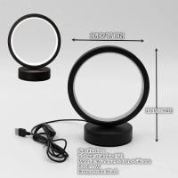 Lámpara De Escritorio Creativa Estilo Nórdico Con LED Y Hierro Fundido Tres Tonos 5VUSB Plug Para Dormitorio Y Estudio - details 3