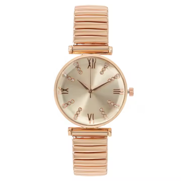Reloj Romano de cuarzo con Correa elástico para mujer, pulsera de gran oferta. - 1
