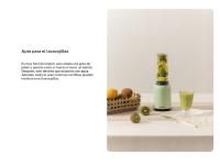 CREATE - Batidora con Vaso Portátil de 400 ml,  para zumos, batidos y smoothies - Libre de BPA y tóxicos - 230W - MOI STUDIO - details 3