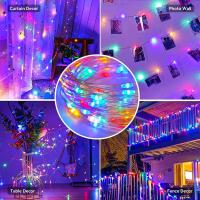 Luces De Encaje Solar LED Impermeables Para Jardín Decoración De Navidad Y Año Nuevo Guirnalda De Navidad Para Pared Y Césped - details 1