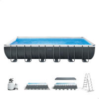 Piscina desmontable rectangular Ultra XTR Frame INTEX 549x274x132 + depuradora - details 1