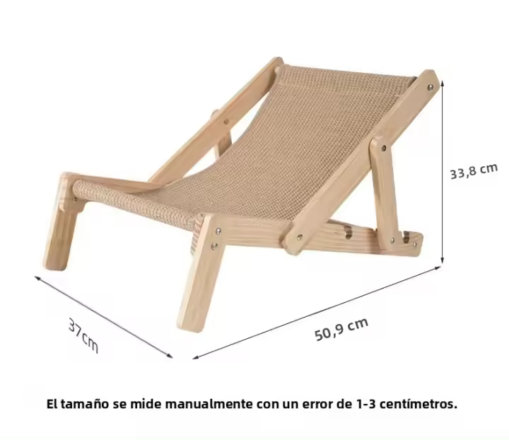 Silla De Tendencia Para Gatos Con Asiento Elevado Y Base De Madera Cómoda Y Ajustable Instalación Fácil Sillín Para Mascotas - 1