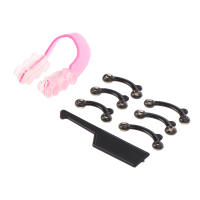 Set De 6 Piezas Herramienta De Masaje Para La Nariz De Mujer Tamaño Ajustable No Dolorosa Levantador De Puente Nariz - details 6