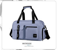 Mochila Deportiva Grande Para Mujer Bolsa De Mano Fitness Natación Yoga Gimnasio Viaje Con Bolsillo Para Zapatillas Secado Secado Y Humedal Nylon 36-55L - details 12