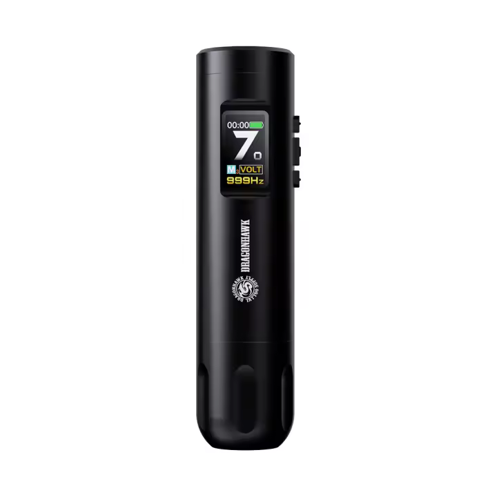 Dragonhawk X7 Máquina De Tatuaje Inalámbrica Con Motor Sin Escobillas Y Batería Reemplazable Para Maquillaje Y Tatuajes Permanentes Suministro De Arte Corporal - 1