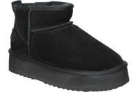 SKYDIVA | Botines Australianos Skydiva para Moda Joven – Botín con Plataforma en Color Negro – Botines sin Cierre – Slip on – Con Borreguito – Moda – Cómodos y Versátiles – Modelo K31224 - details 1