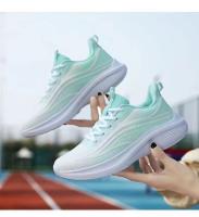 Zapatillas De Correr Para Mujer 2025 Transpirables Con Cordones Almohadillas De Aire Ligeros Malla De Aire Para Deportes Al Aire Libre Y Entrenamiento - details 13