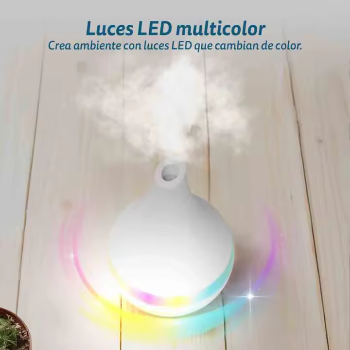 Humidificador y difusor de aromas PEARL MIST de 300W blanco - 1