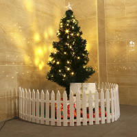 30 Pcs Valla De Navidad Con Árbol Para Jardín Decoración Exterior Mini Barriera De Paredes Para Plantas Accesorios De Jardín - details 4
