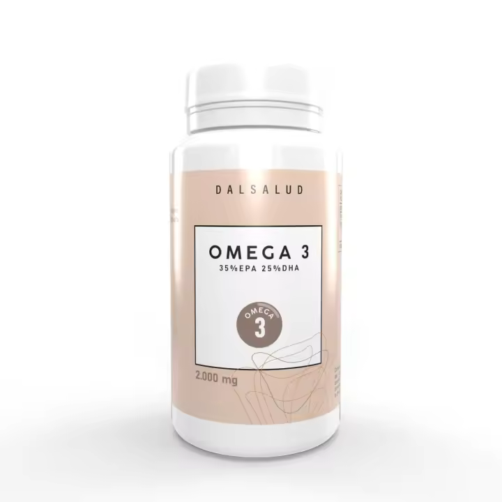 Omega 3 - Suplemento de 2000mg, 50 perlas - ¡Potencia tu salud! - Dalsalud - Ácidos grasos EPA y DHA. - 1