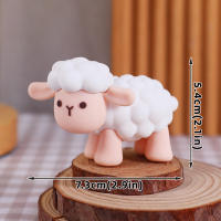 Decoraciones De Cumpleaños Para Pastel Con Topper De Animales Del Hogar De Piedra Madera Yaks Ponis Ovejas Cerditos Pollos Para Niños Y Niñas - details 17