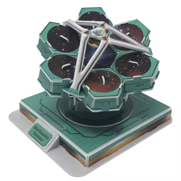 DAM. Puzlle 3D Giant Magellan Telescope 31 piezas. 10,8x11,8x9,8 cm. 11x12x10cm. - 1