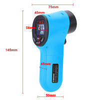 Termómetro Infrarrojo Digital IR Pyrometer No Contacto Con Pantalla LCD Medición De Temperatura -50~550°C Para Cocina - details 7