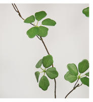 Rama De Planta Artificial De Loto Guanyin 90Cm Hojas De Loto Para Decoración Zen Interior Arreglo Floral Silken Sin Químicos - details 12