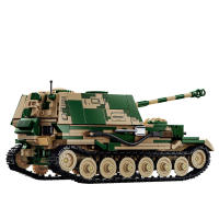 Bloques De Construcción Para Niños Modelo De Tanque Panzerkampfwagen VIII Maus De La Segunda Guerra Mundial WW2 Juguetes Educativos Para Adolescentes Y Adultos - details 17