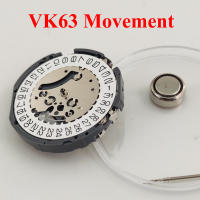 Movimiento De Reloj De Cuarzo VK63 Con Fecha Y Cronógrafo En Las 3 En Punto Herramienta De Reparación Para Relojes VK63 - details 0