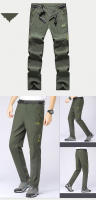 Pantalones Casuales Para Hombre XL-5XL Ligeros Y Secado Rápido Pantalones De Verano Para Senderismo Y Camping Estilo Deportivo Con Bolsillos Cintura Media Talla Ajustable - details 18