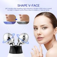 Máquina De Levantamiento Facial EMS Roller Adelgazante Para El Rostro Masajeador De Corriente Micro Currents Rejuvenecedor Para El Cuello Y La Doble Barba Dispositivo De Cuidado De La Piel - details 7