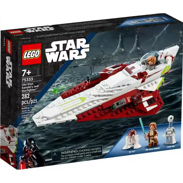 LEGO STAR WARS CAZA ESTELAR JEDI DE OBI-WAN KENOBI SET 75333 - 1