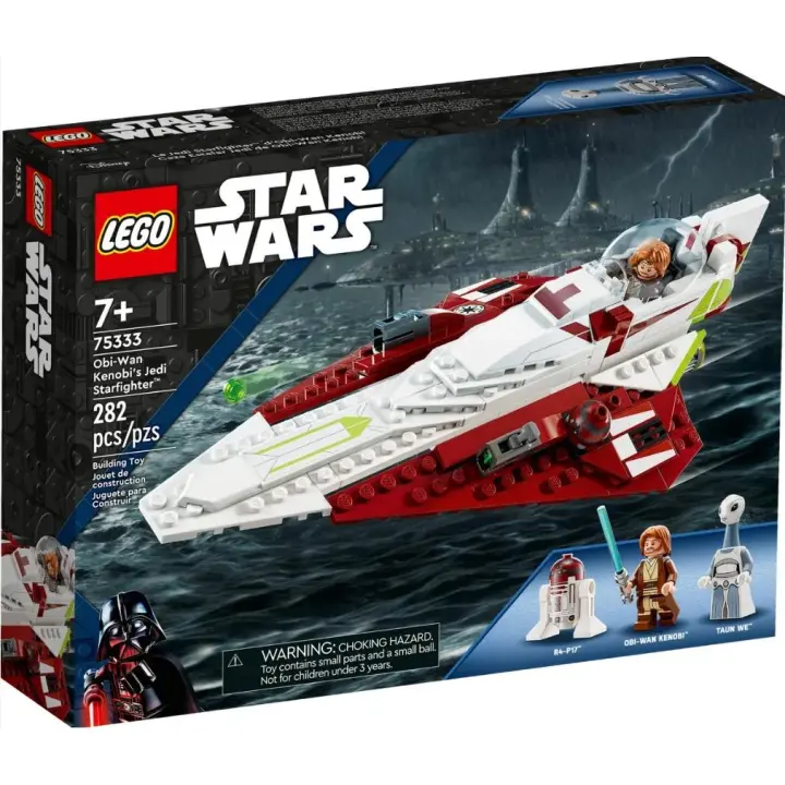 LEGO STAR WARS CAZA ESTELAR JEDI DE OBI-WAN KENOBI SET 75333 - 1