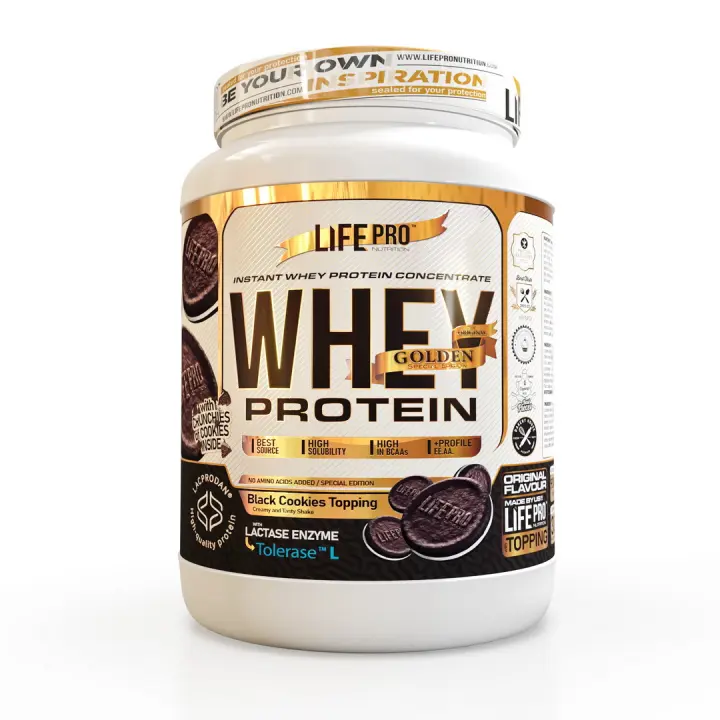 LIFE PRO NUTRITION WHEY GOURMET EDITION 900G - Concentrado de Proteína - Mantén y Desarrolla Masa Muscular - Sabores Gourmet - 1