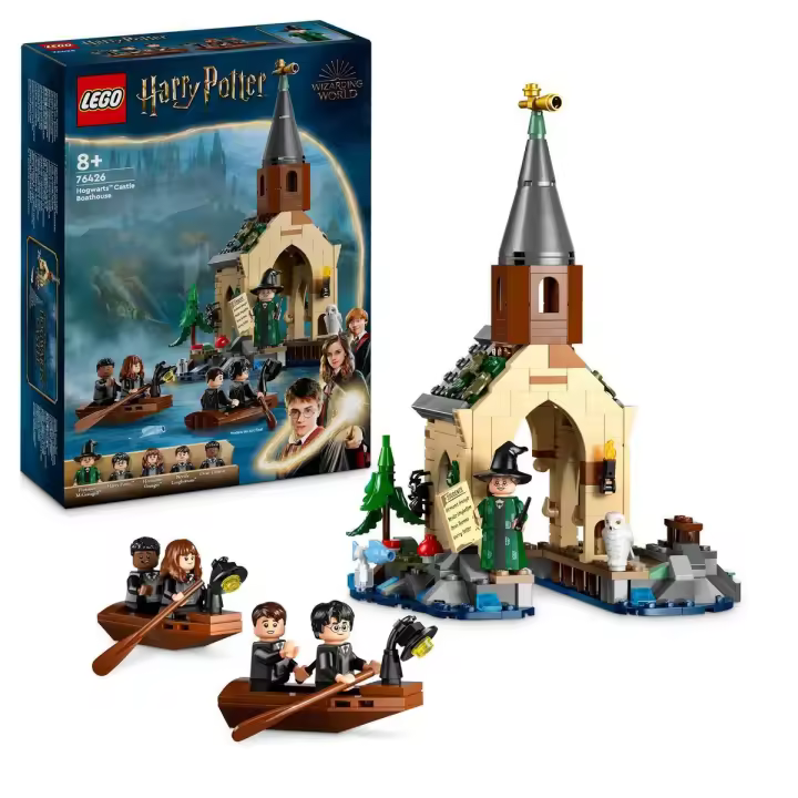 LEGO 76426 Harry Potter Cobertizo del Castillo de Hogwarts Juguete de fantasía - 1