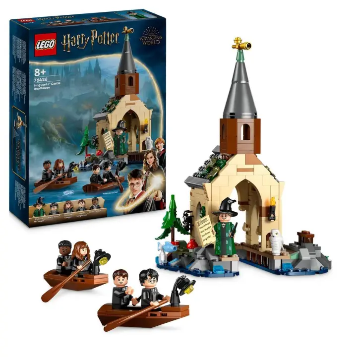 LEGO 76426 Harry Potter Cobertizo del Castillo de Hogwarts Juguete de fantasía - 1