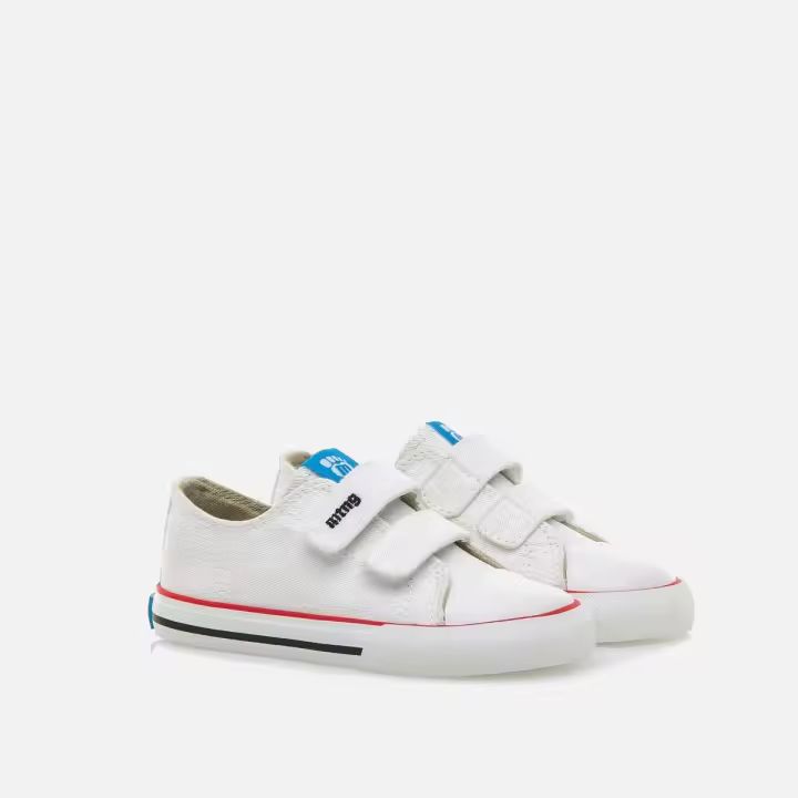 Lonas Respetuosas Bebé CANVER blancas doble velcro Mustang Free - 1
