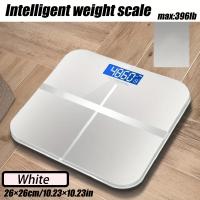 Báscula De Baño Inteligente Con Pantalla LED Retroiluminada Y Vidrio Templado Resistente Mide Hasta 180 Kg Batería Operada - details 14