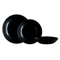 MAXHOME-Vajilla Zelie 18 Piezas Vidrio Negro - details 0