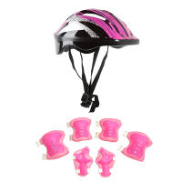 Casco Ajustable Para Niños Con Equipamiento Deportivo Protección De Rodillas Codos Y Muñecas Para Niños Y Niñas Ciclismo Patinaje Scooter - details 9