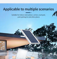 Lámpara Solar de 300W para Exterior, Focos impermeables, Luces Solares with a Distancia, reflector de Luz, Luces de Jardín y Calle - details 12