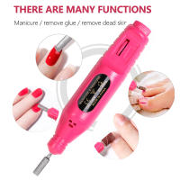 Kit De Manicura Con Lámpara UV LED Y Máquina De Taladro Para Eliminar Piel Muerta Set De Herramientas De Uñas LINMANDA - details 4