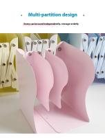 Estante De Libros Telescópico Y Duradero Para Estudiantes Y Oficina Organizador De Escritorio Multicolor Metal - details 3