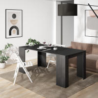 Skraut Home - Mesa Consola Extensible - Mesa Auxiliar - S III - Práctica y Versátil - Estilo Moderno - Fácil Montaje - tres longitudes 58/140-160-180x90x77cm - details 2