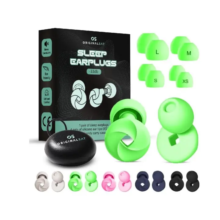 ORIGINALSAT Tapones para los oídos, tapones para los Oídos con Reducción de Ruido de 33 dB - 1