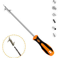 Herramienta De Limpieza De Neumáticos Con Gancho Y Destornillador Accesorio Para Eliminar Pedazos De Piedra Durable Para Reparación De Neumáticos - details 1