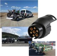 Adaptador de remolque, accesorios universales, adaptador de remolque impermeable de 7 Pines a 13 Pines compatible con Automóviles y trucks - details 3