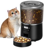 Comedero Gato Automatico+2.2 Fuente para Gatos - 5G/2.4G WiFi Dispensador Comida Gatos - Comedero Automatico Gato Conectar App - Alimentación a Distancia - 1-10 Comidas al Día - 10s Voz - Doble Alimentación - 4L - details 19