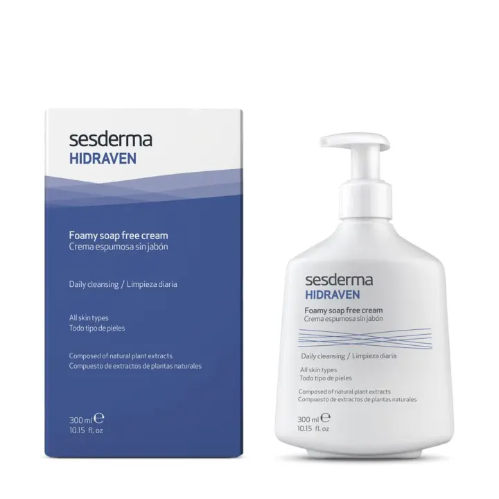 Hidraven Crema Espumosa Sin Jabón, 300 ml. - Sesderma - 1