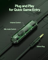 Auricular De Juego NUBWO N16 Con Micrófono Cancelación De Ruido Sonido Estéreo Y Diseño Cómodo Para PS5 PS4 Xbox One - details 5