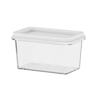 Caja De Almacenamiento De Alimentos Para Nevera Con Tapa De Plástico Acero Inoxidable Y Plástico Para Mariscos Frutas Verduras Caja De Picnic Moderna - details 44