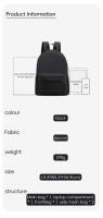 Mochila De Viaje Impermeable Grande TINYAT Para Hombres Y Mujeres Mochila Multifuncional Estudiantil Con Capacidad Para Computadora - details 1
